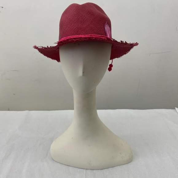 Pink Straw Hat main image 2